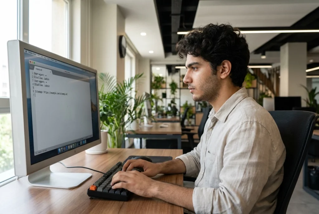 فایل robots.txt چیست؟ آموزش کامل بهینهسازی برای کنترل رباتهای گوگل